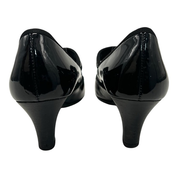 Paul Green Black Patent Leather Mary Jane Handcrafted Heels Women’s 7.5 - Picture 8 of 16